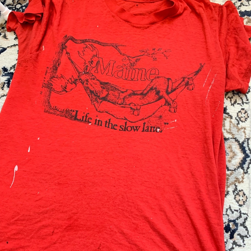 Vintage Maine lover t shirt